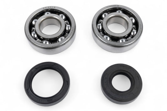 KIT CUSCINETTI ALBERO MOTORE E PARAOLI BWX KAWASAKI KX 125 1988 - 2008