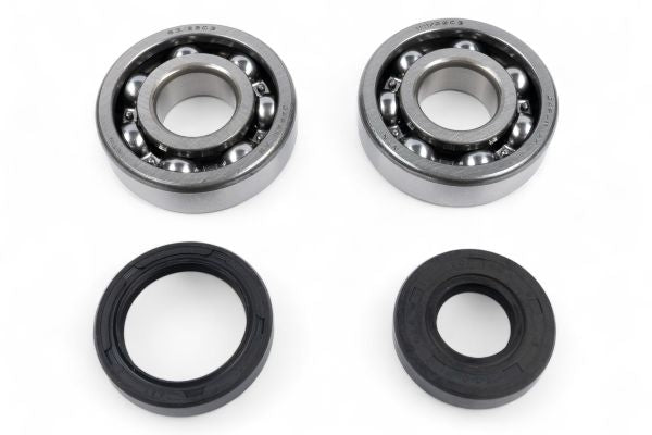 KIT CUSCINETTI ALBERO MOTORE E PARAOLI BWX KAWASAKI KX 125 1988 - 2008