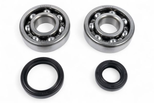 KIT CUSCINETTI ALBERO MOTORE E PARAOLI BWX SUZUKI RM 80 1989 - 2001
