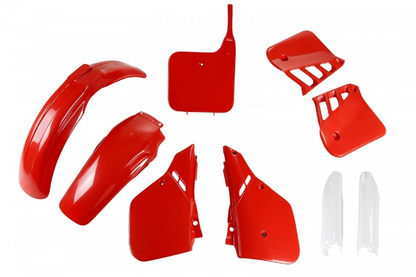 FULL-KIT-PLASTICHE-COMPATIBILE-CON-HONDA-CR-250-1987-1987-ROSSO-061