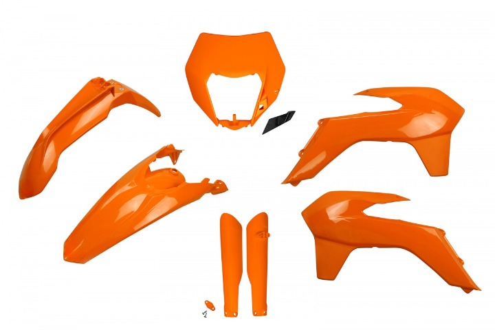 FULL-KIT-PLASTICHE-COMPATIBILE-CON-KTM-EXC-F-500-2014-2016-con-portafaro-ARANCIO-127