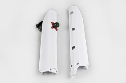 PARASTELI + QUICKSTARTER COMPATIBILE CON YAMAHA YZ 85 2002-2018 - bianco