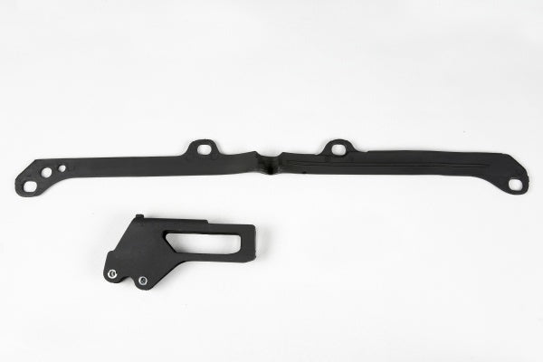 KIT CRUNA CATENA + FASCIA FORCELLONE COMPATIBILE CON YAMAHA WR 250 F 2003-2004 - nero