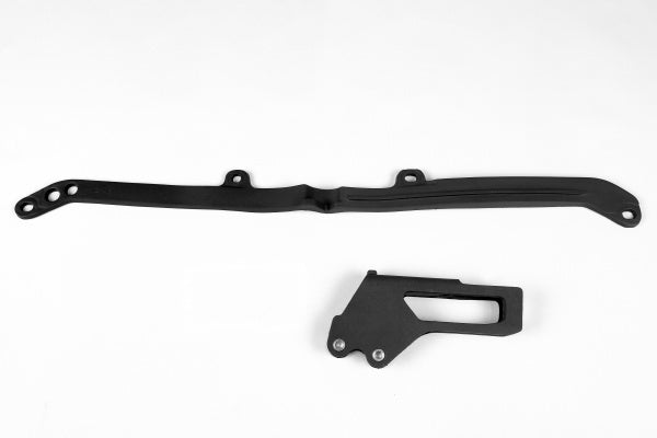 KIT CRUNA CATENA + FASCIA FORCELLONE COMPATIBILE CON YAMAHA WR 250 F 2005-2006 - nero