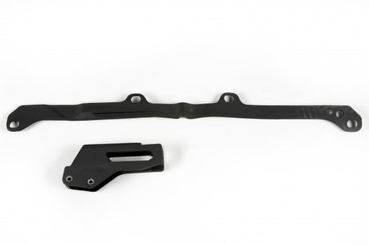 KIT CRUNA CATENA + FASCIA FORCELLONE COMPATIBILE CON YAMAHA YZ 250 F 2004 - nero