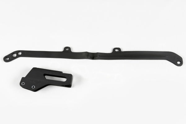 KIT CRUNA CATENA + FASCIA FORCELLONE COMPATIBILE CON YAMAHA YZ 450 F 2005 - nero