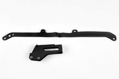 KIT CRUNA CATENA + FASCIA FORCELLONE COMPATIBILE CON YAMAHA YZ 250 F 2006 - nero