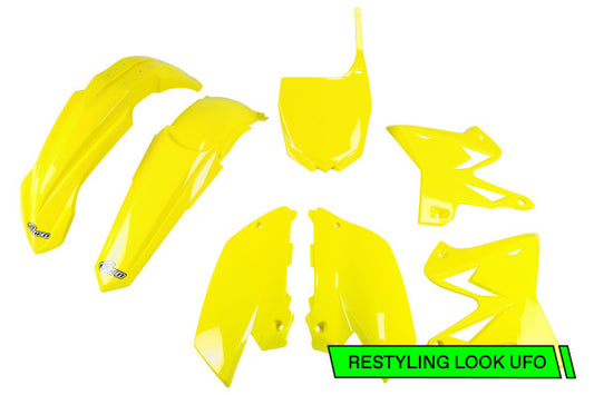 KIT PLASTICHE COMPATIBILE CON YAMAHA YZ 250 2002-2014 / restyling - giallo