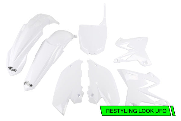 KIT PLASTICHE COMPATIBILE CON YAMAHA YZ 125 2002-2014 / restyling - bianco