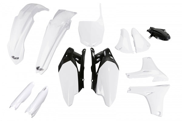 FULL KIT PLASTICHE COMPATIBILE CON YAMAHA YZ 450 F 2011-2013 - bianco
