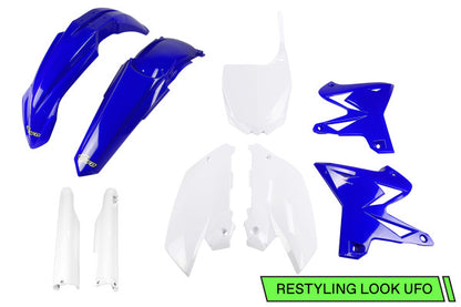 FULL KIT PLASTICHE COMPATIBILE CON YAMAHA YZ 125 2005-2007 / restyling - OEM color (999)