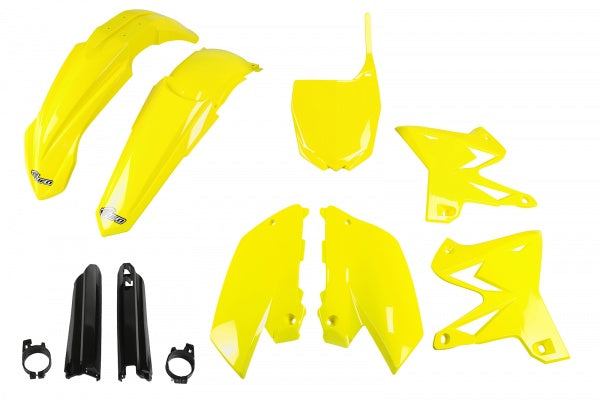 FULL KIT PLASTICHE COMPATIBILE CON YAMAHA YZ 125 2002-2004 / restyling - giallo