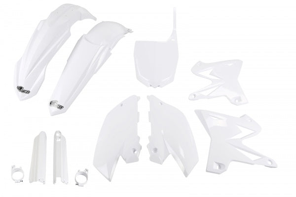 FULL KIT PLASTICHE COMPATIBILE CON YAMAHA YZ 250 2002-2004 / restyling - bianco
