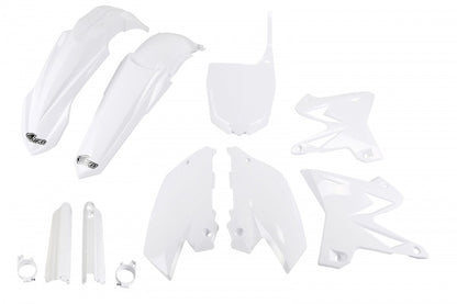 FULL KIT PLASTICHE COMPATIBILE CON YAMAHA YZ 250 2002-2004 / restyling - bianco