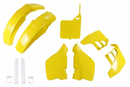 FULL-KIT-PLASTICHE-COMPATIBILE-CON-SUZUKI-RM-125-1989-1991-OEM-999
