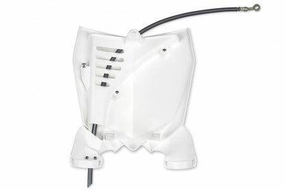 TABELLA PORTANUMERO ANTERIORE COMPATIBILE CON YAMAHA YZF 450 2010-2017 / Stadium bianco