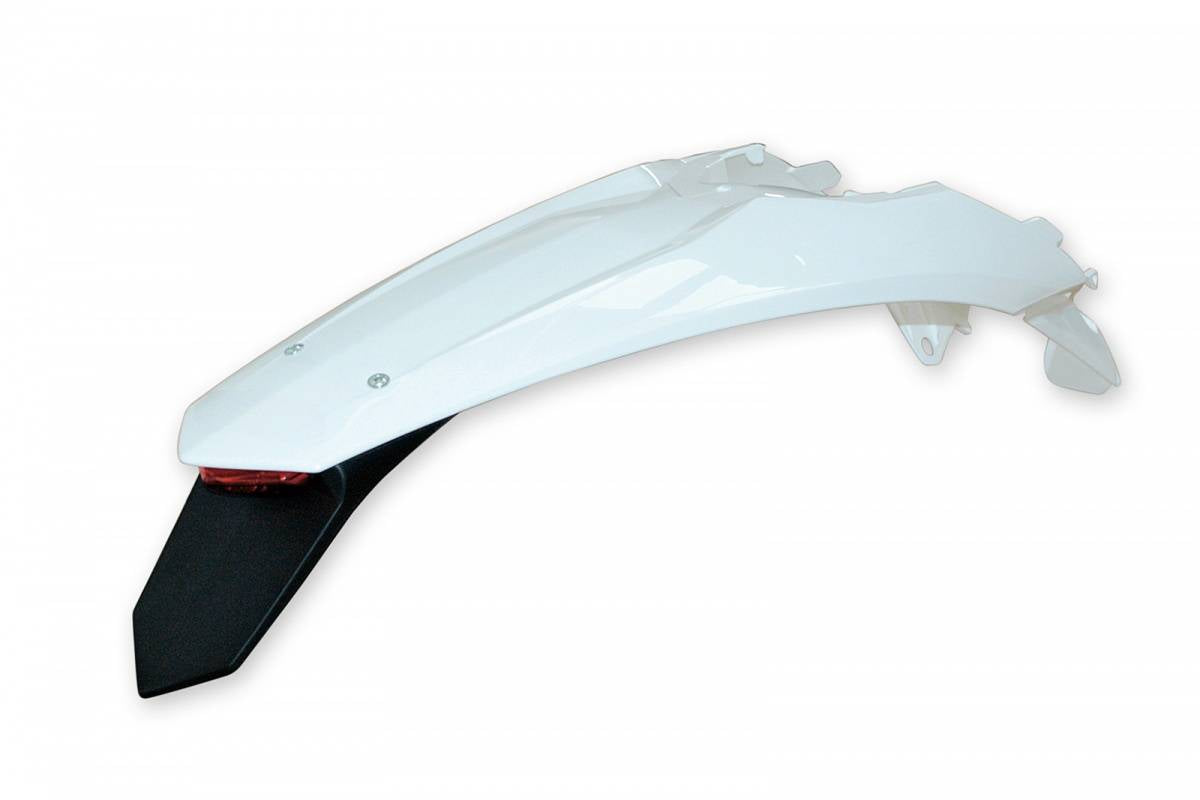 PARAFANGO POSTERIORE COMPATIBILE CON KTM EXC 300 2012-2016 / enduro LED bianco