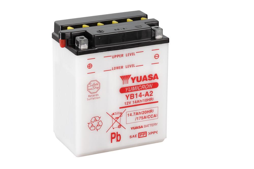 BATTERIA YB14-A2 HONDA XL 600 (85-87) YUASA