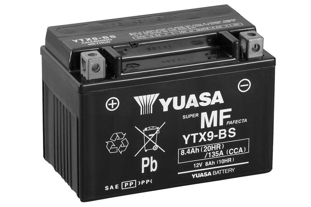 BATTERIA YTX9-BS/CBTX9-BS KTM DUKE 390 (13-23) YUASA
