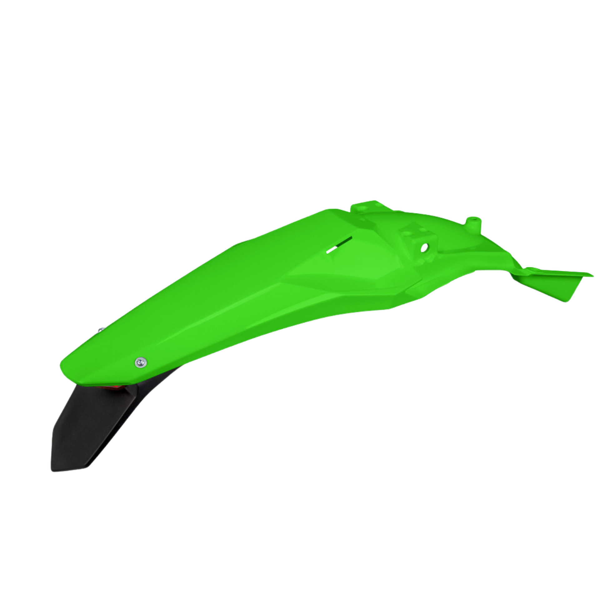 PARAFANGO POSTERIORE COMPATIBILE CON KAWASAKI KXF 250 2025-2026 / enduro LED verde